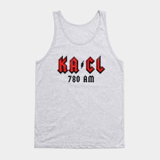 Talk Radio Rocks Dark Version Tank Top